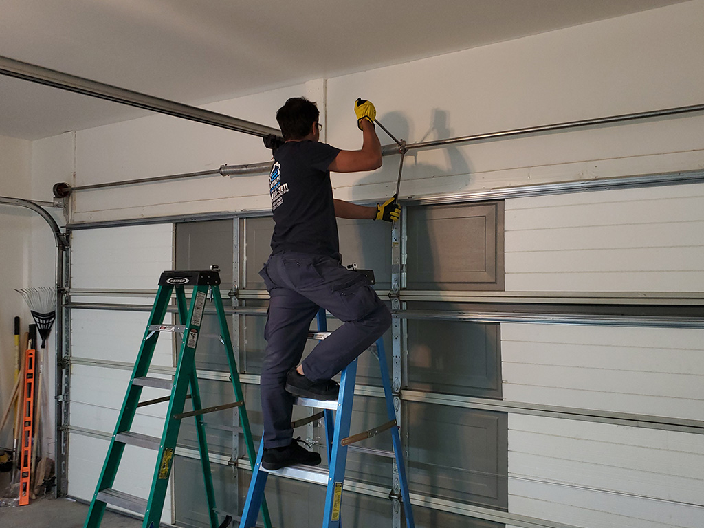 Garage door spring repair in Las Vegas