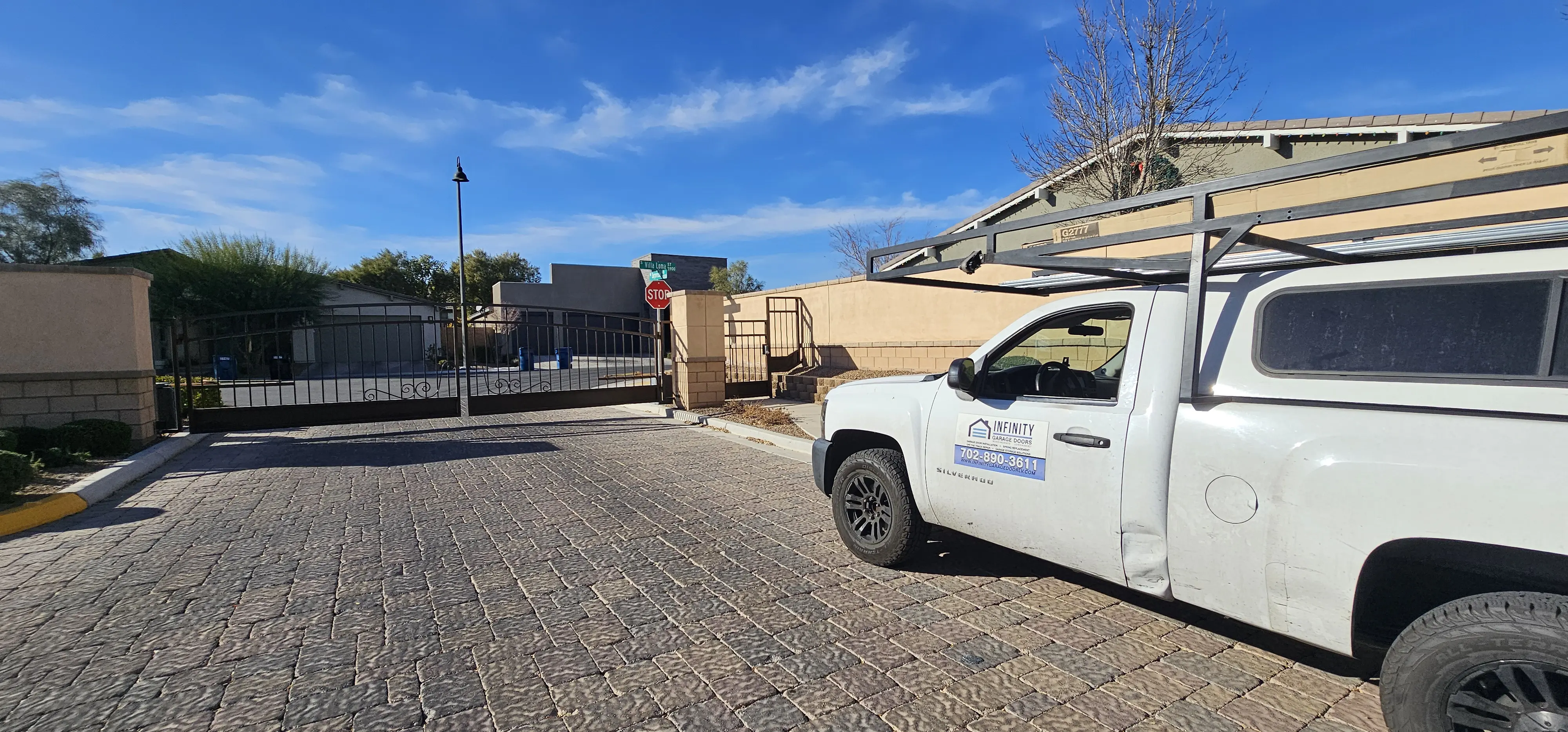 Swing gate opener installation in Las Vegas