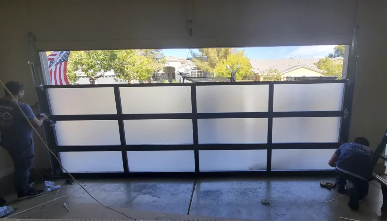 glass garage doors Las Vegas Installation Company