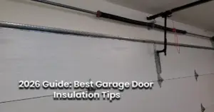 Best garage door insulation guide for Las Vegas 2026 comparing Polystyrene vs Polyurethane R-values for extreme desert heat efficiency.